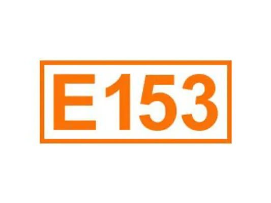 E 153 ein Farbstoff