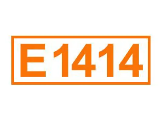 E 1414 ein Lebensmittelträgerstoff