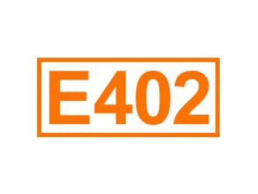 E 402 ein Geliermittel