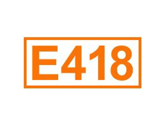 E 418 ein Geliermittel