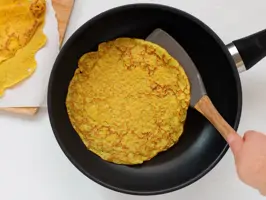 Kurkuma-Crêpe-Röllchen Step 2