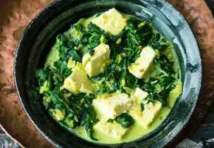 Paneer-Spinat-Curry