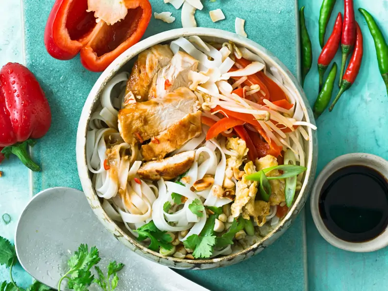Asia-Bowl mit Hähnchen