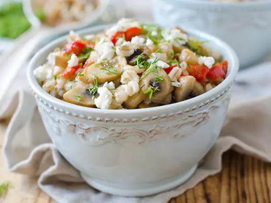 Herzhaftes Porridge