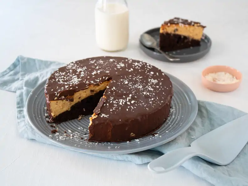 Schoko-Kokos-Kuchen