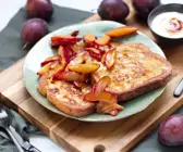 French Toasts mit Hagebutten-Quark-Dip