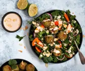 Falafel-Grünkohl-Salat