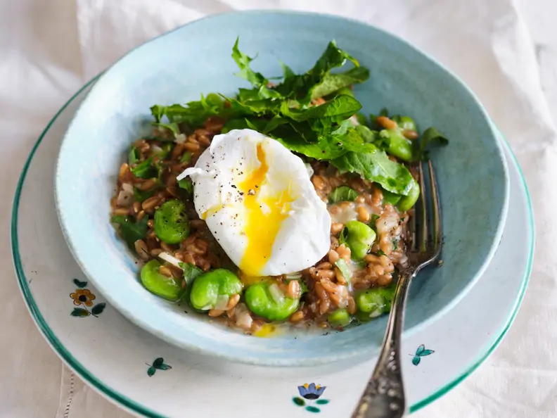 Dinkelrisotto