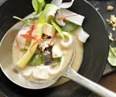 Curry-Hühnersuppe