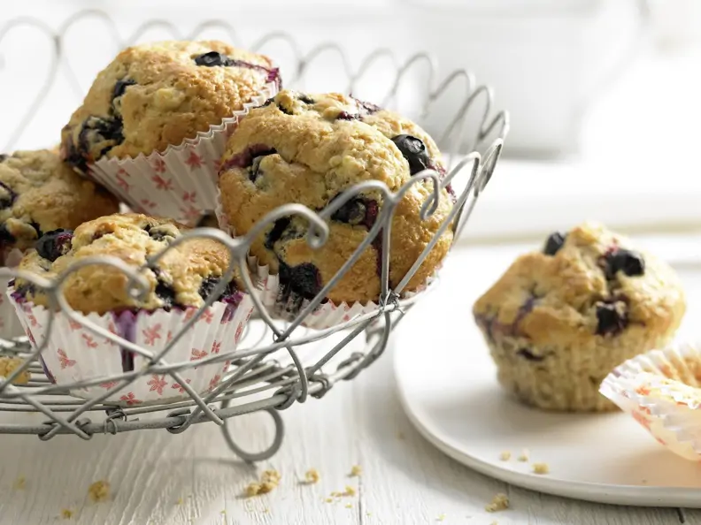 Heidelbeer-Bananen-Muffins