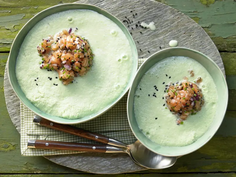 Geeiste Gurkensuppe