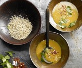 Kürbis-Ingwer-Suppe