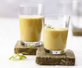 Sanddorn-Kefir-Drink