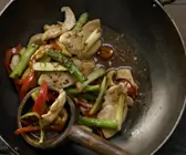 Hähnchen-Gemüse-Pfanne
