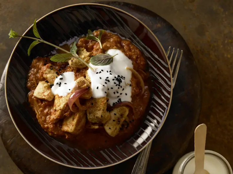Pikantes Hähnchen-Curry
