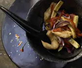 Pangasiusfilet aus dem Wok