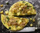 Zucchini-Kartoffel-Tortilla