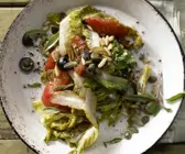 Geschmorter Römersalat