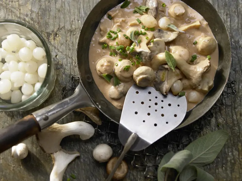 Pilzpfanne à la Crème