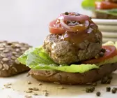 Würzige Beefhack-Burger – smarter