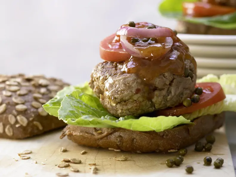Würzige Beefhack-Burger – smarter