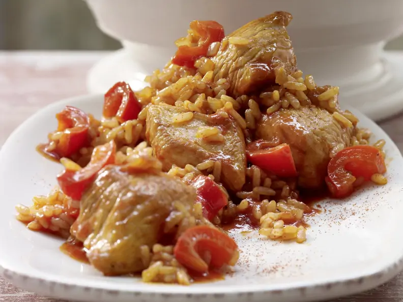 Serbisches Reisfleisch