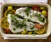 Kabeljau mit Tomaten