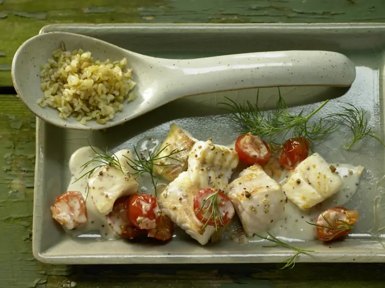Zander-Tomaten-Pfanne