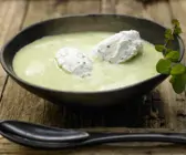 Frische Erbsensuppe – smarter