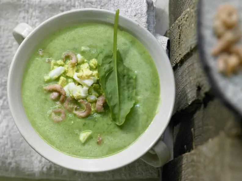 Sauerampfer-Cremesuppe