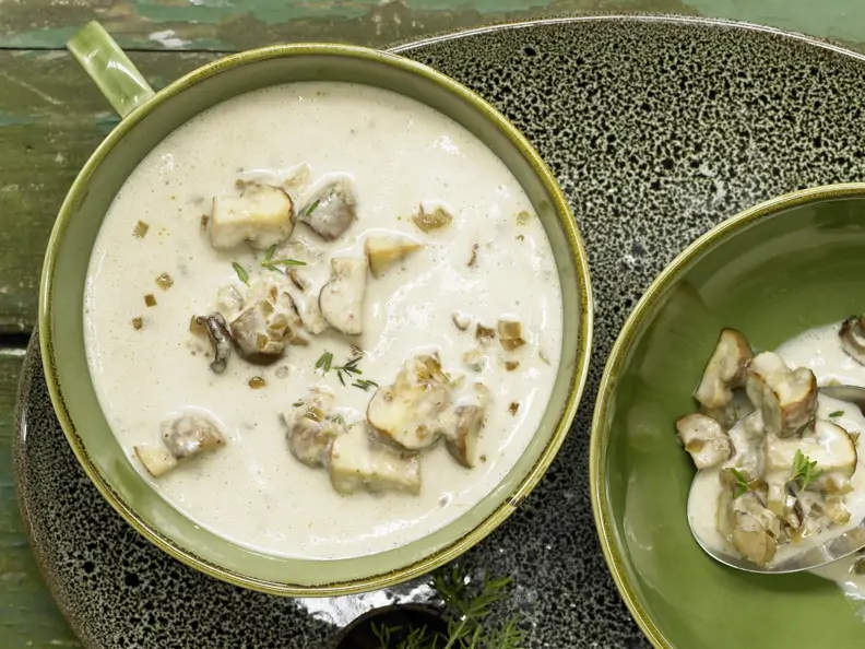 Pilzsuppe Grundrezept