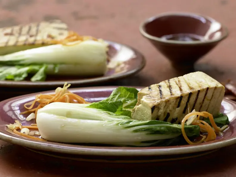 Gegrillter marinierter Tofu