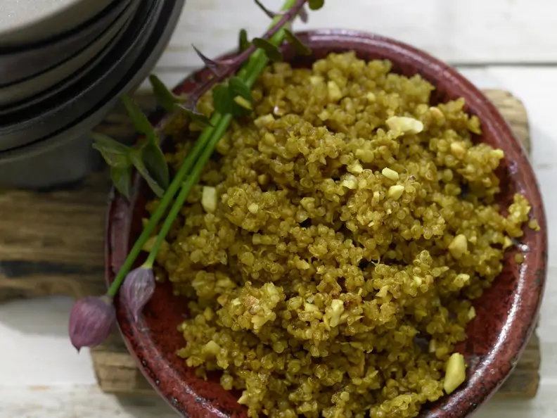 Gebratener Quinoa
