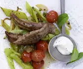 Gebratenes Lammfilet
