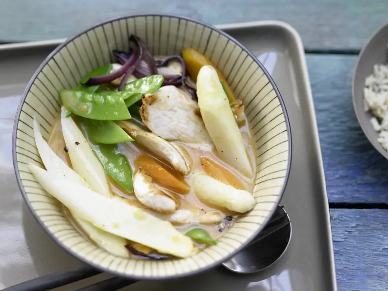 Spargel-Curry