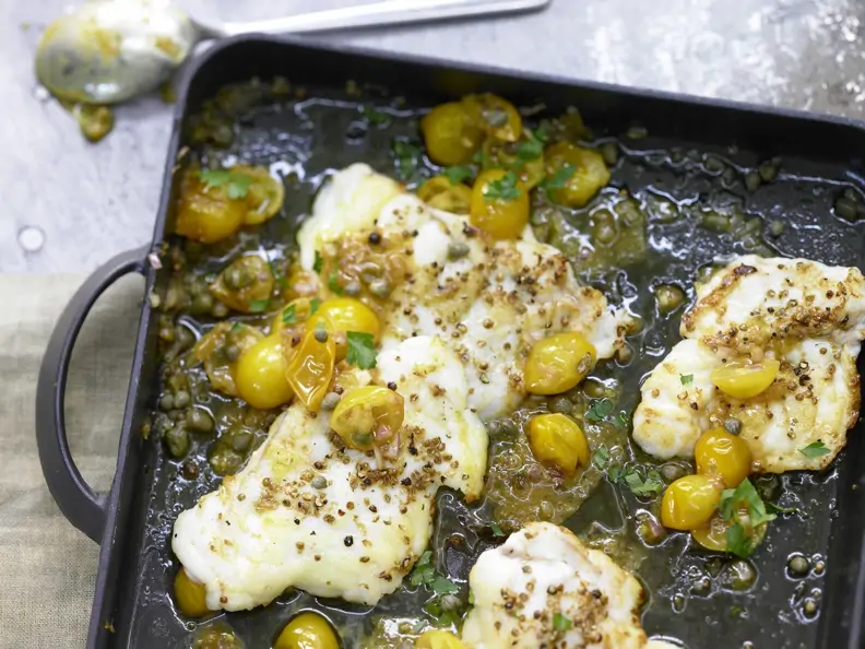 Seeteufelschnitzel