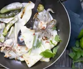 Calamari-Pfanne