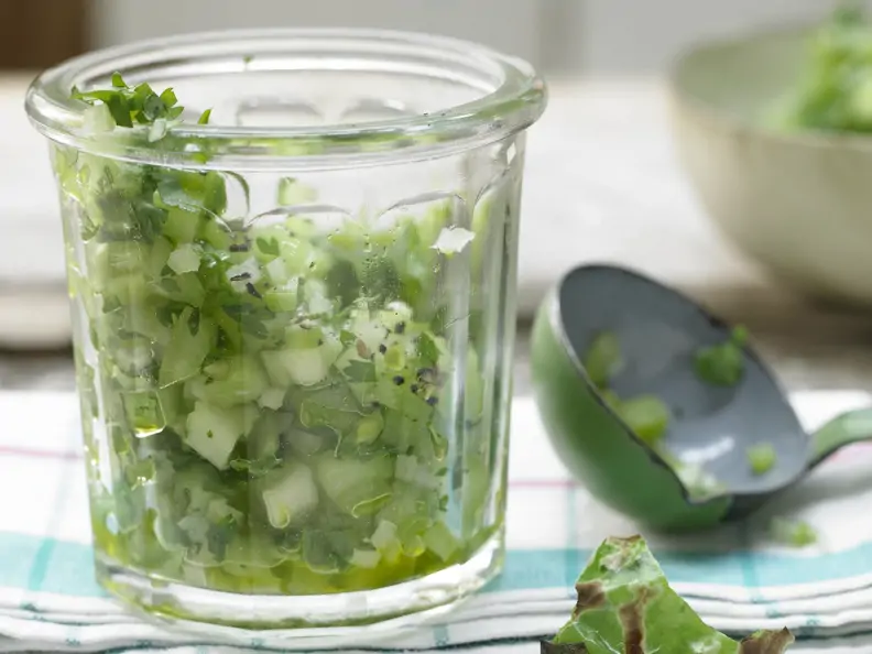Grüne Tomaten-Salsa