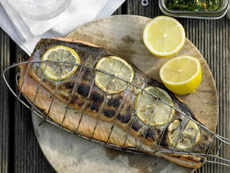 Gegrillte Lachsforelle Rezept