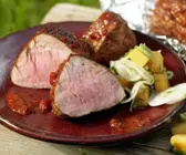 Gegrillte Schweinefilets