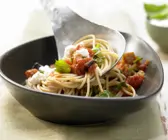 Auberginen-Spaghetti