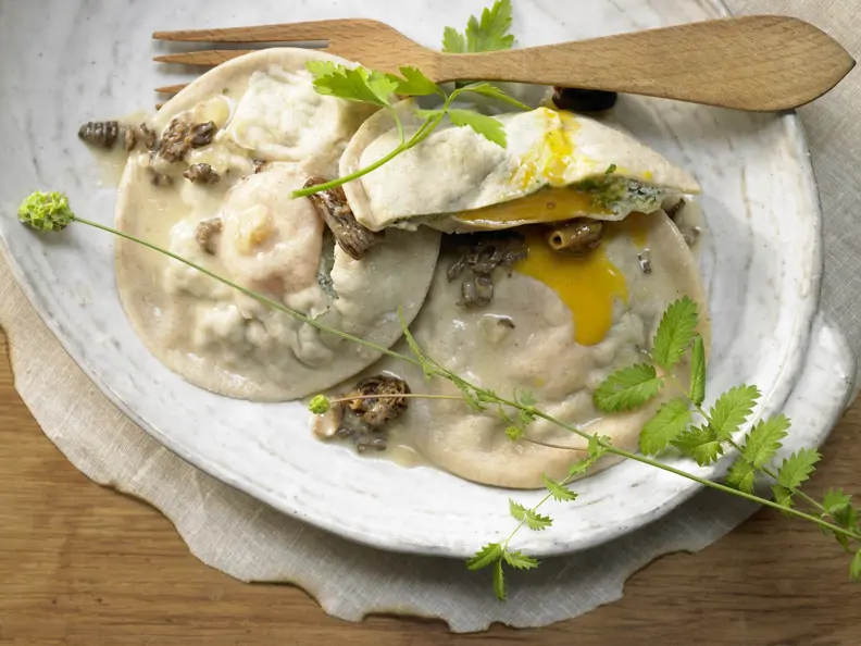 Gefüllte Riesen-Ravioli