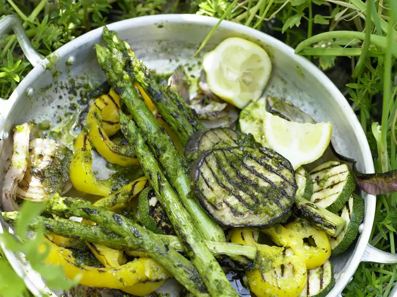 Gegrilltes Gemüse