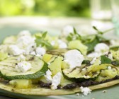 Gegrillte Tortillas
