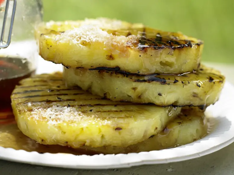 Gegrillte Ananas