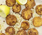 Scharfe Süßkartoffeln vom Blech