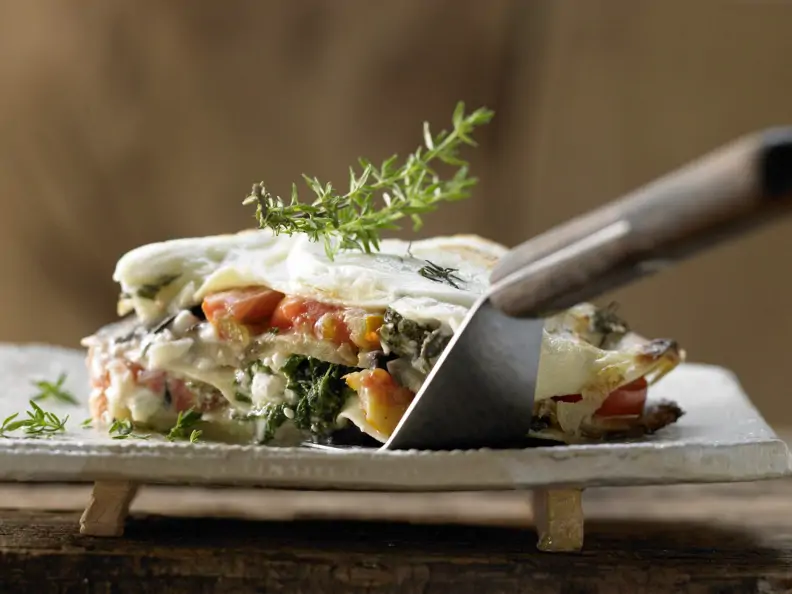 Auberginen-Lasagne