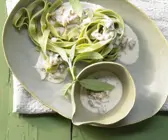 Bandnudeln mit Gorgonzolasauce