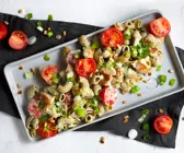 Hähnchen-Nudelsalat