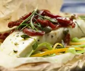 Fischfilet-Päckchen